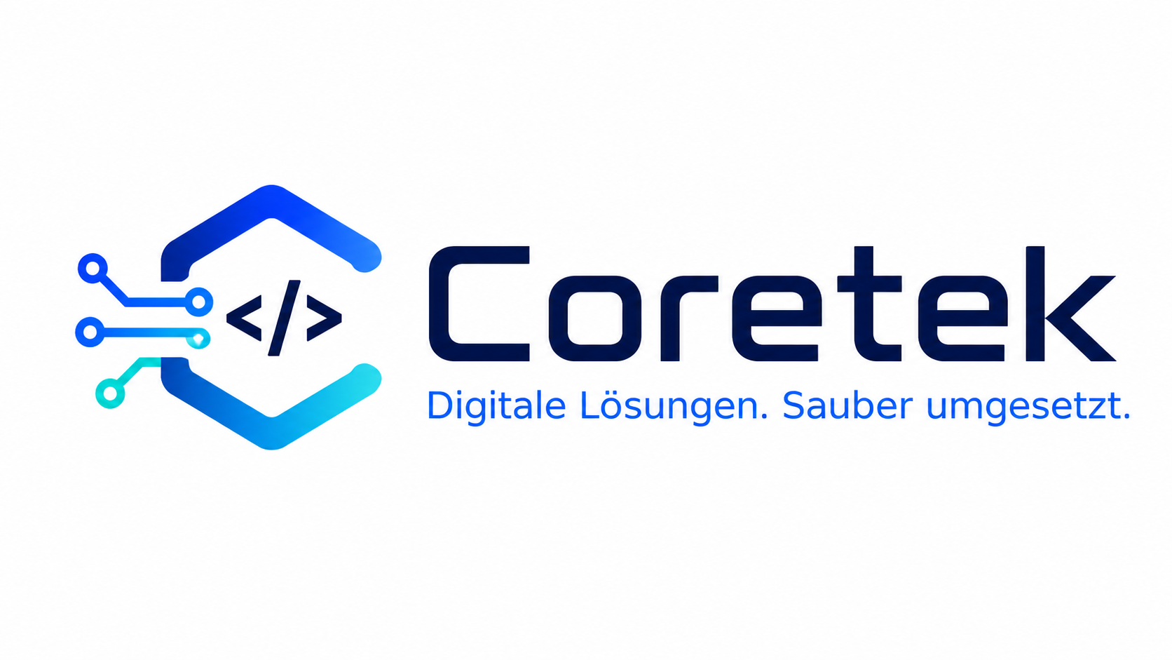 Coretek Logo für Webdesign, Programmierung und IT-Support in der Schweiz